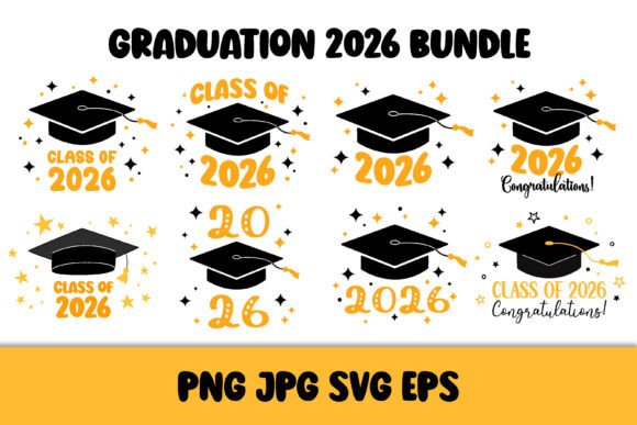 Celebrate the Class of 2026: A Stylish SVG Design Bundle
