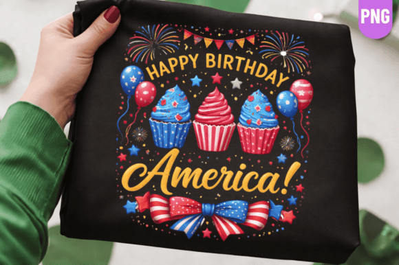 Happy Birthday America Shirt: Independent Style for Patriotic Design